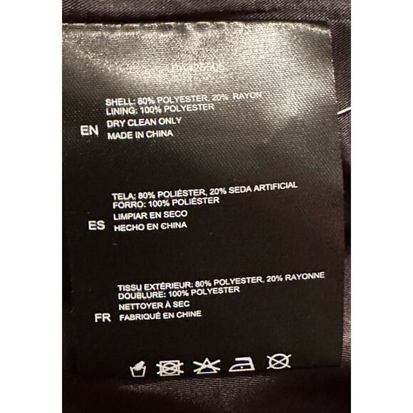 Noize Lena Long Length Vegan Wool Coat NWT Size XL - Picture 12 of 13